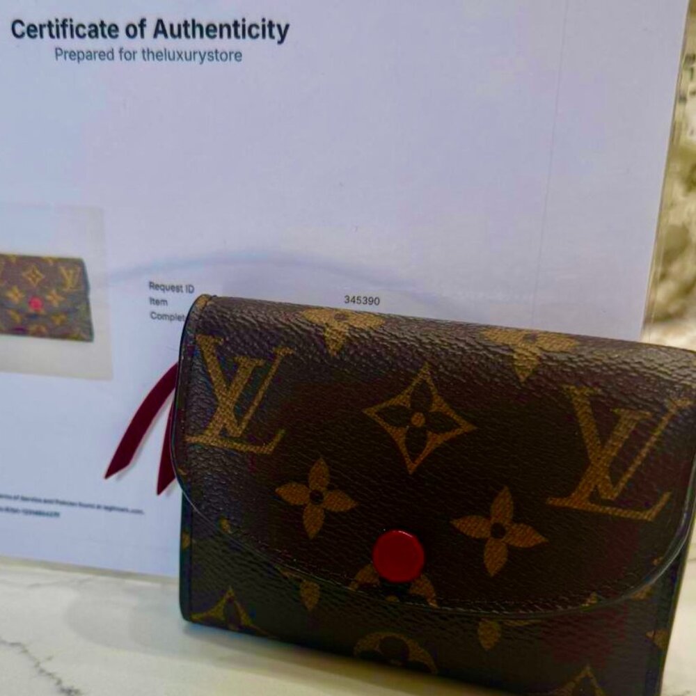 Louis Vuitton Rosalie Coin Purse. - Picture 2 of 9